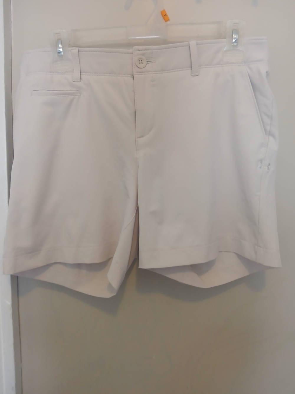 Women's Under Armour White Performance Golf Shorts